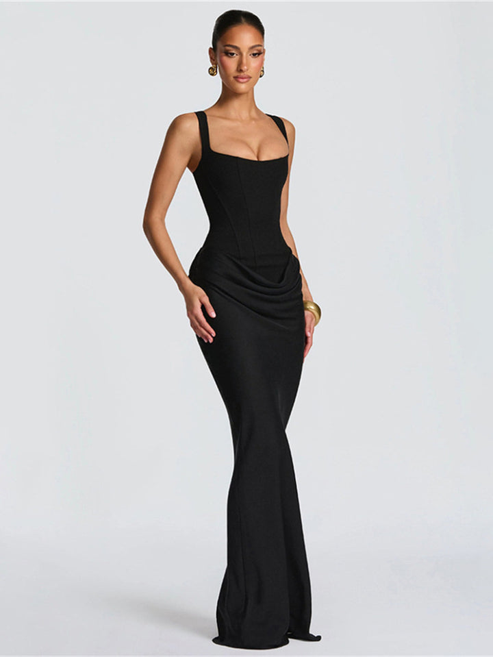 Elevate Your Style with the Elegant Corset Maxi Dress