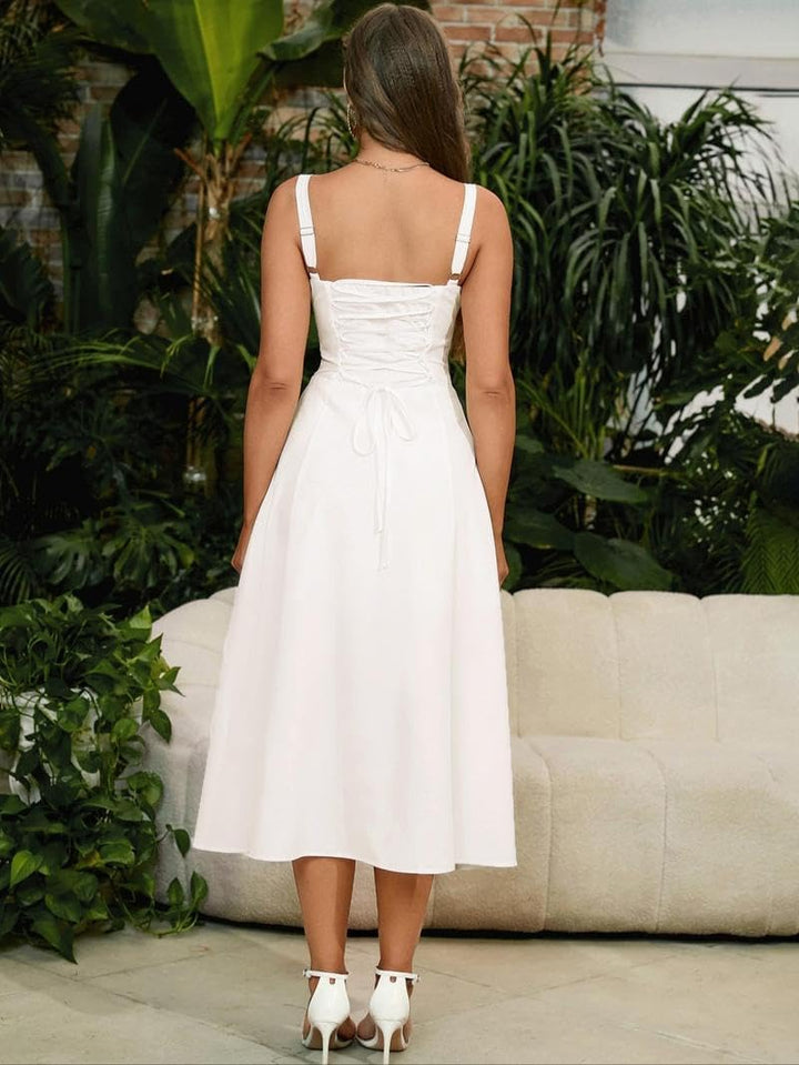 Corset Midi Dress