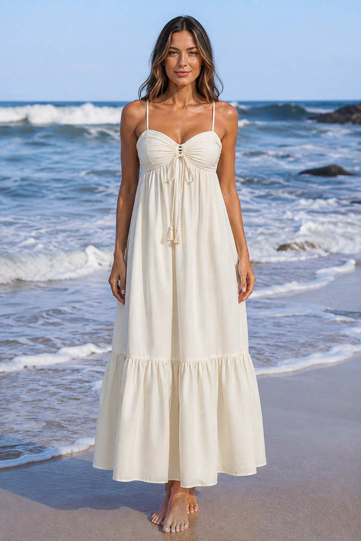 Sweetheart Neck Spaghetti Strap Dress