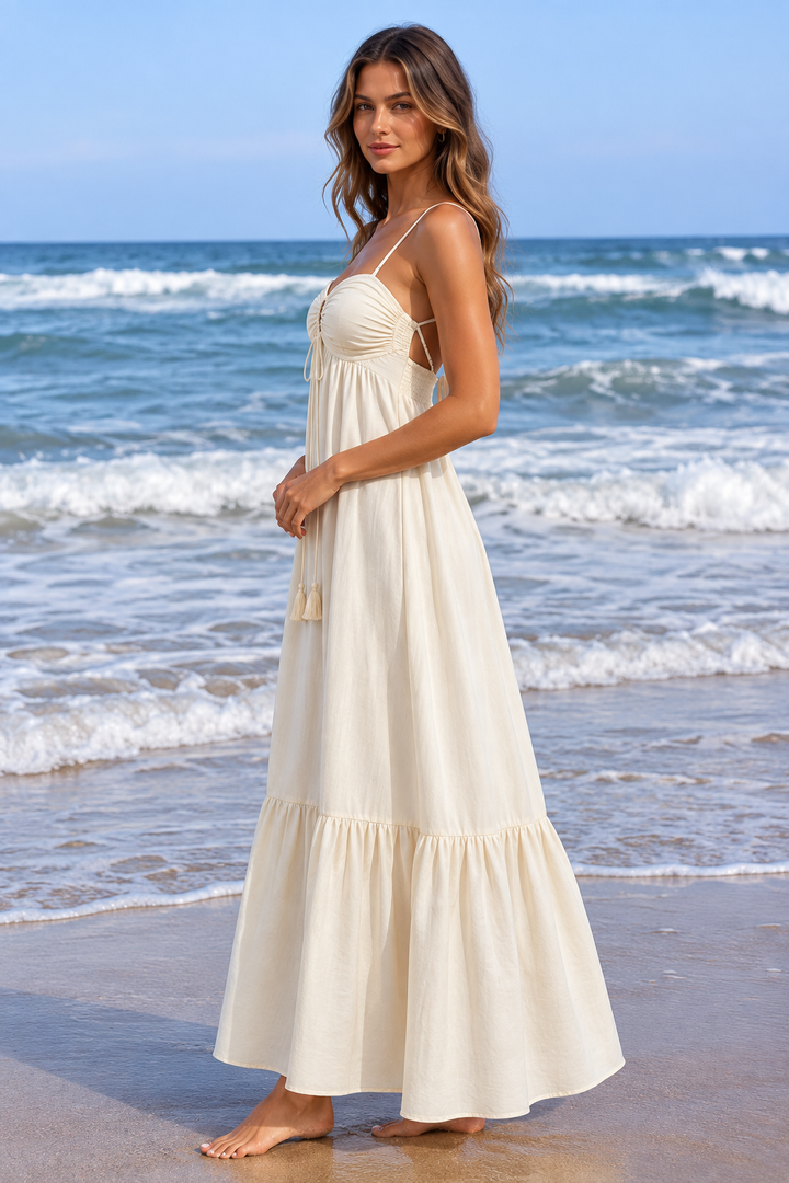 Sweetheart Neck Spaghetti Strap Dress