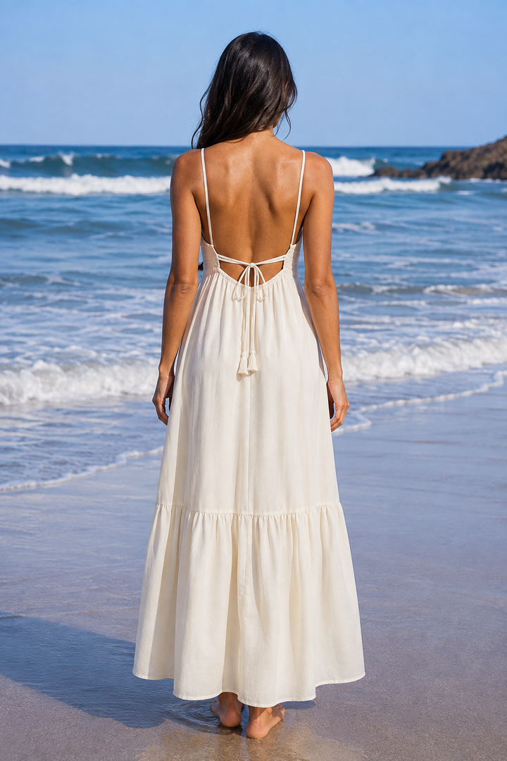 Sweetheart Neck Spaghetti Strap Dress
