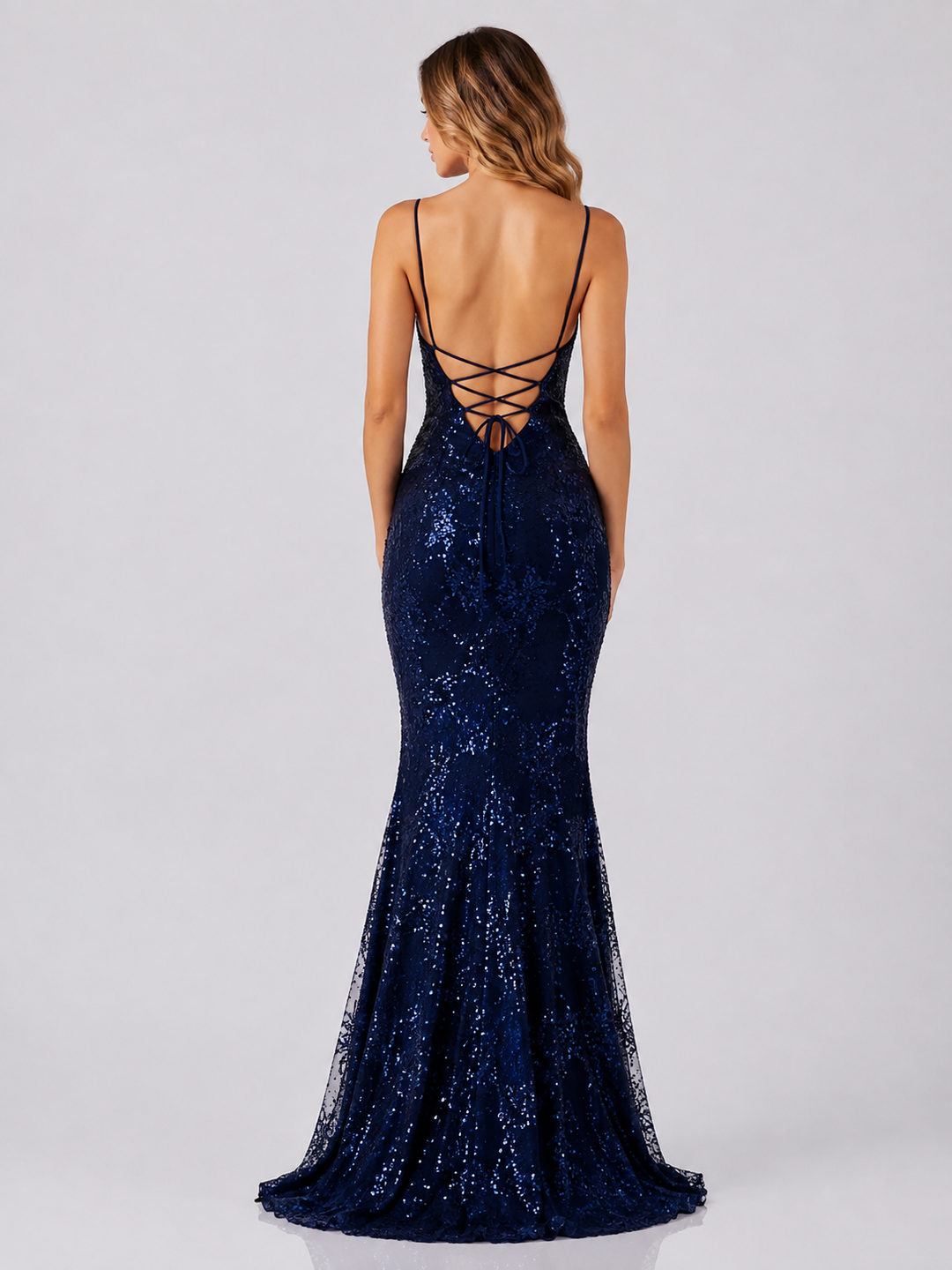 Gala Sequin Mermaid Maxi Dress