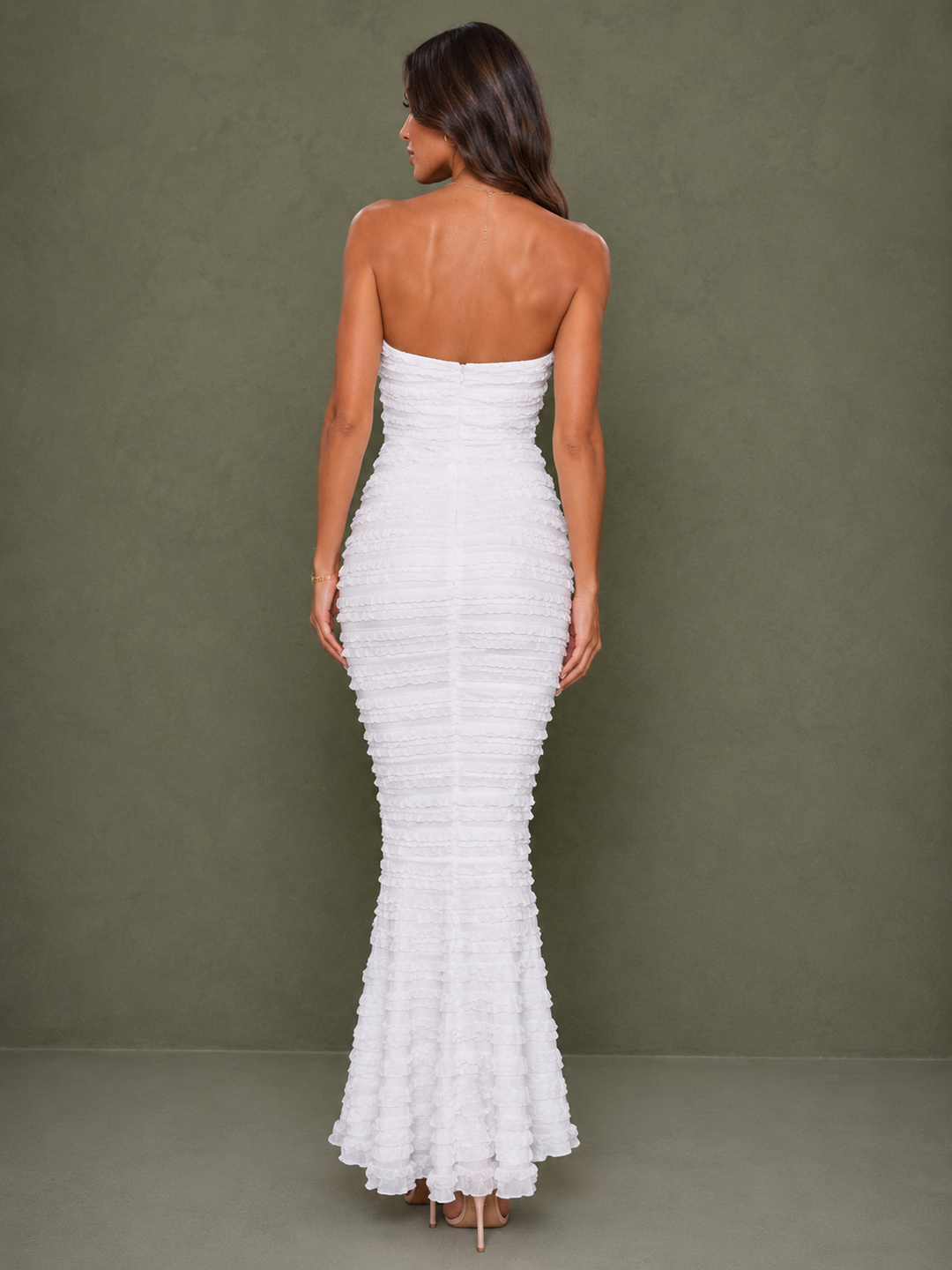 Sweetheart Neck Tube Maxi Dress