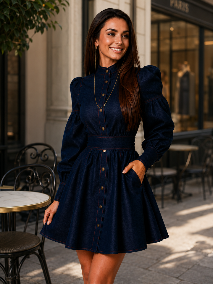 Denim Belle Mini Dress