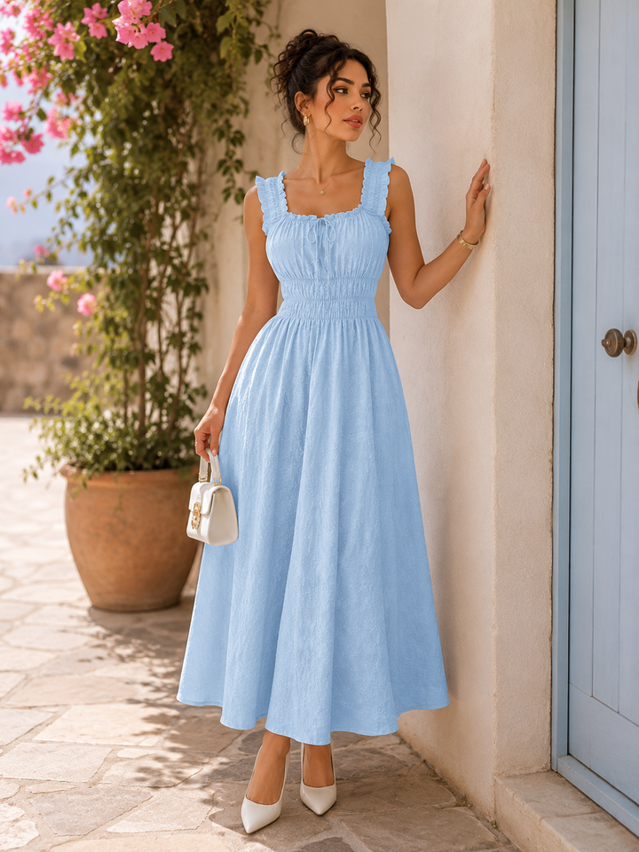 Elodie Textured Maxi Dress