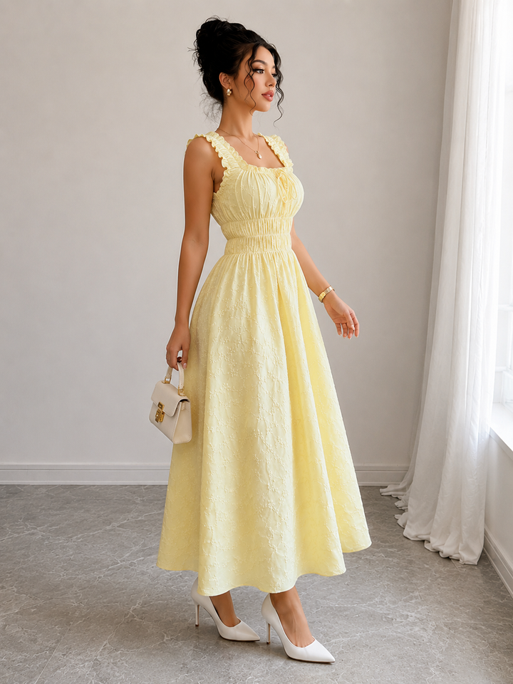 Elodie Textured Maxi Dress