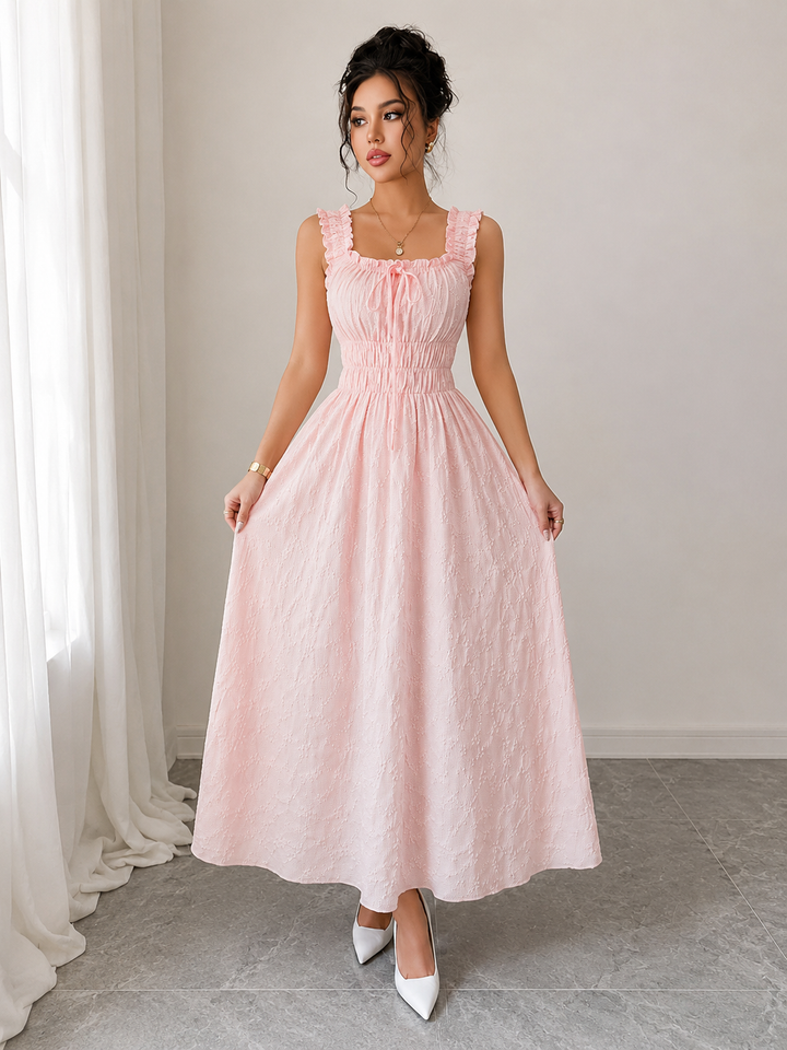 Elodie Textured Maxi Dress