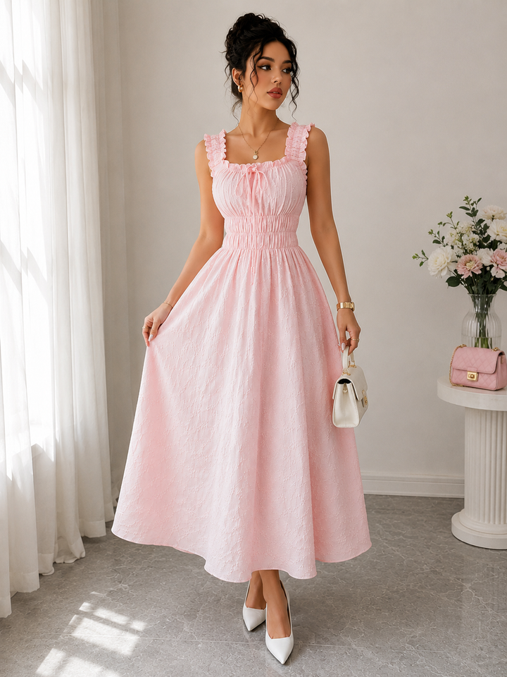 Elodie Textured Maxi Dress