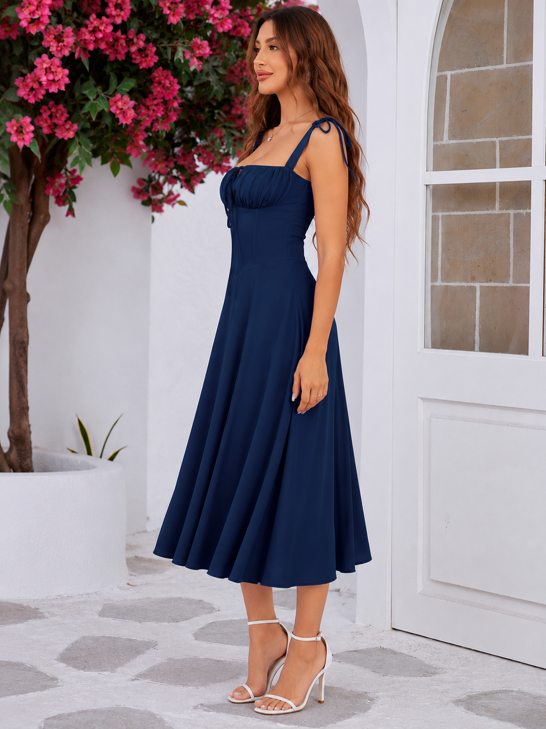 Corset Midi Dress