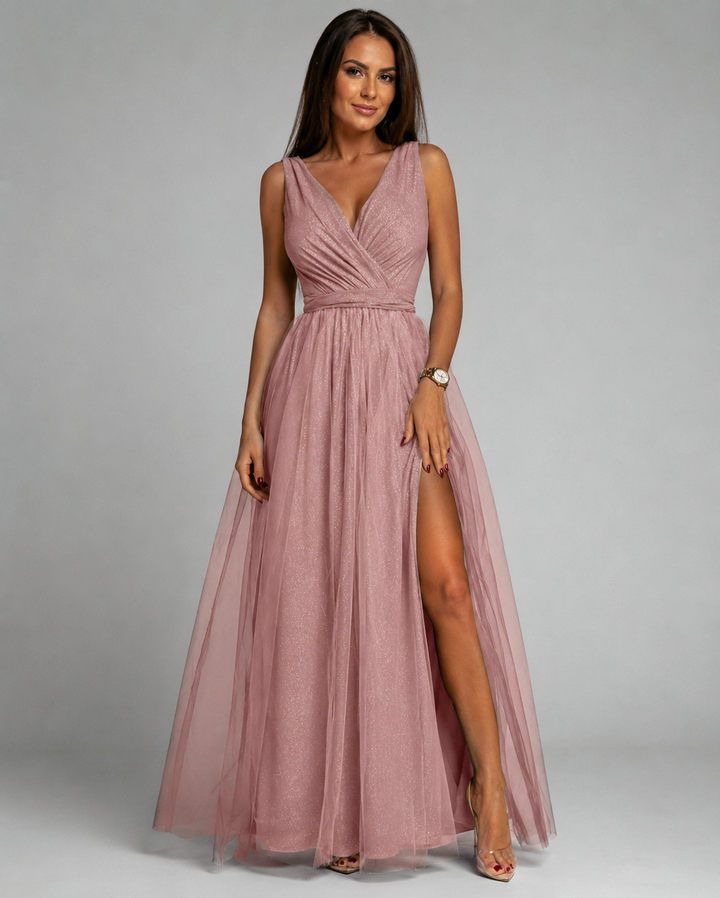 Transform Your Look with Our Stunning Shimmer Maxi Dress for Evening Events