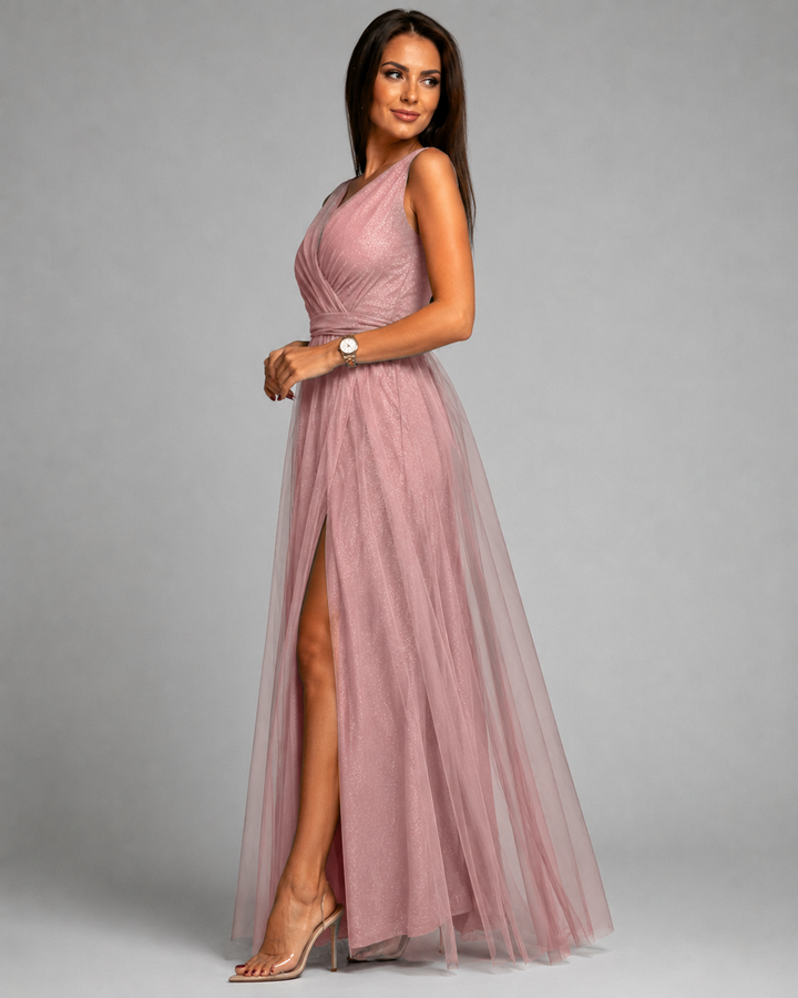 Transform Your Look with Our Stunning Shimmer Maxi Dress for Evening Events