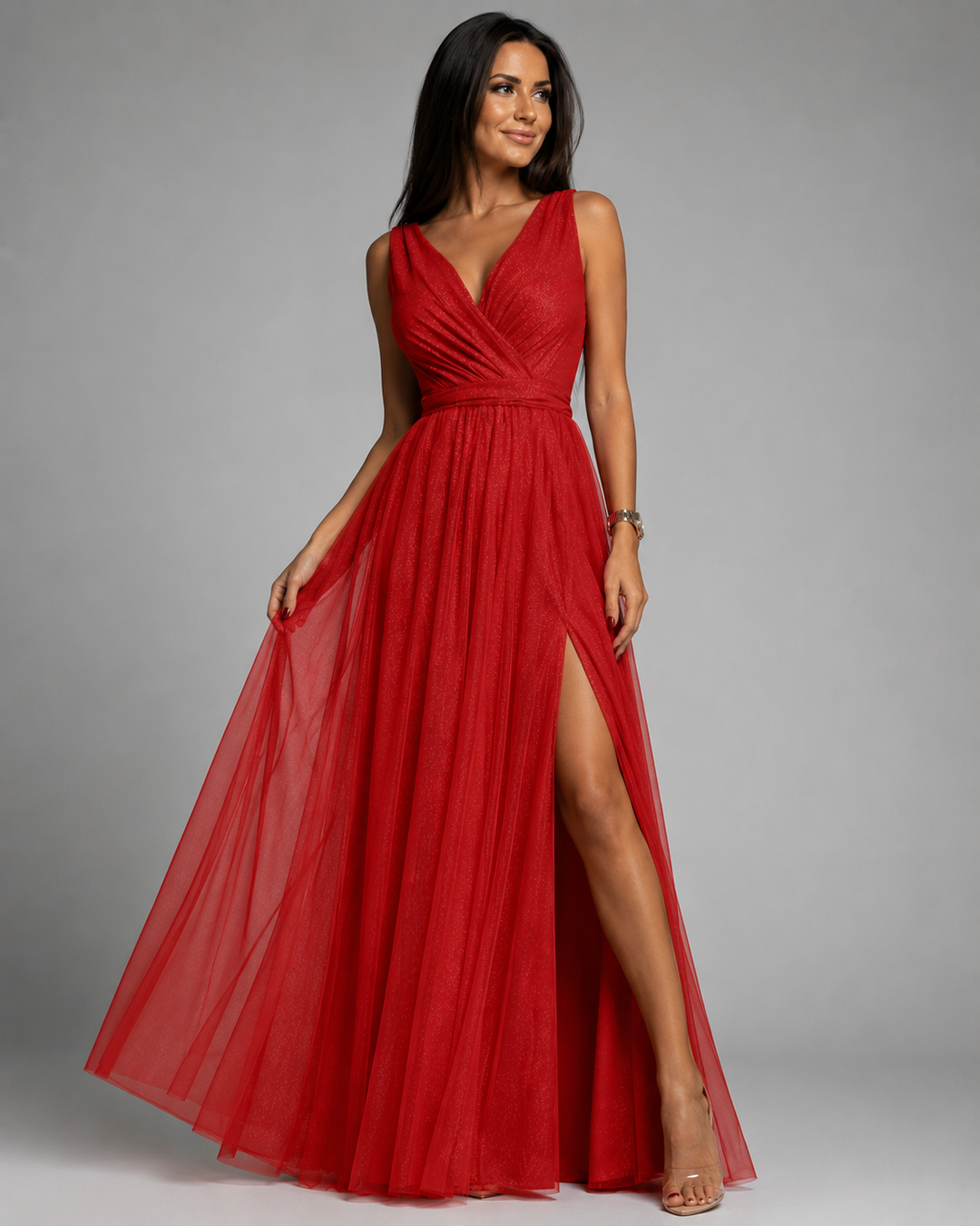 Transform Your Look with Our Stunning Shimmer Maxi Dress for Evening Events