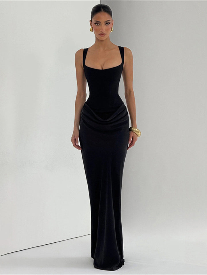 Elevate Your Style with the Elegant Corset Maxi Dress